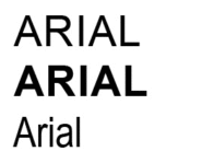 arial