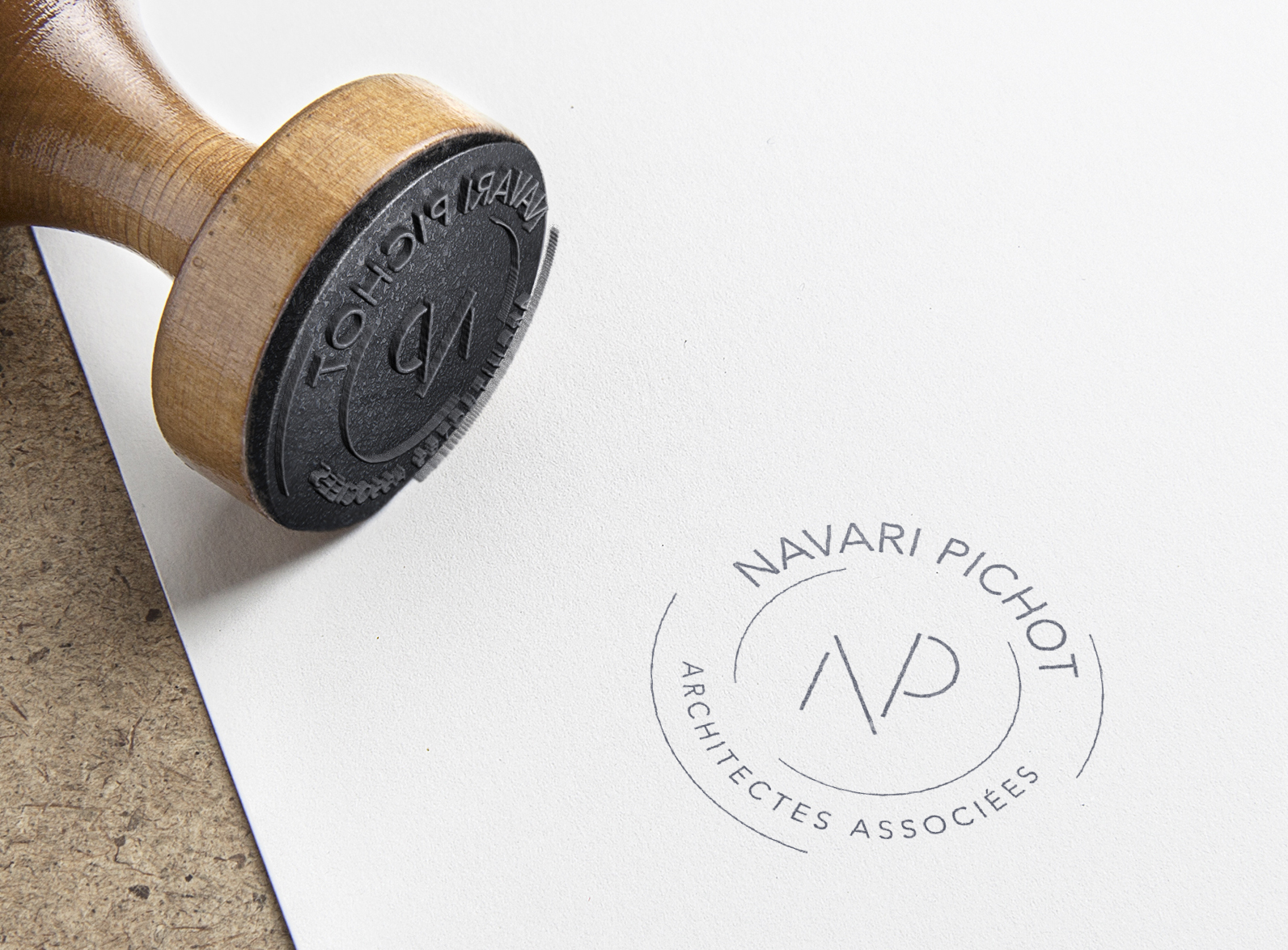 Logo Navari Pichot architectes Bastia